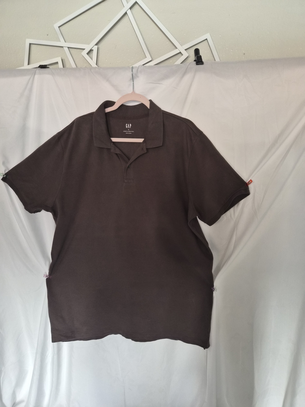GAP Men's Polo Shirt - Brown